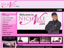 Tablet Screenshot of nichelleearly.com
